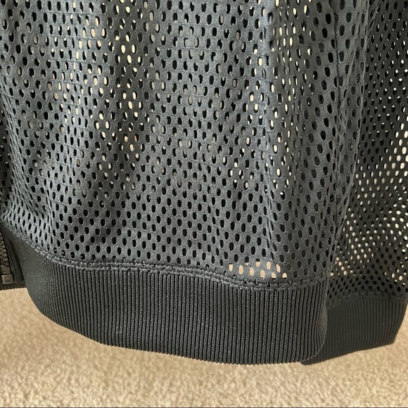 Victoria Secret Sport Black Mesh Jacket - Picture 4 of 7